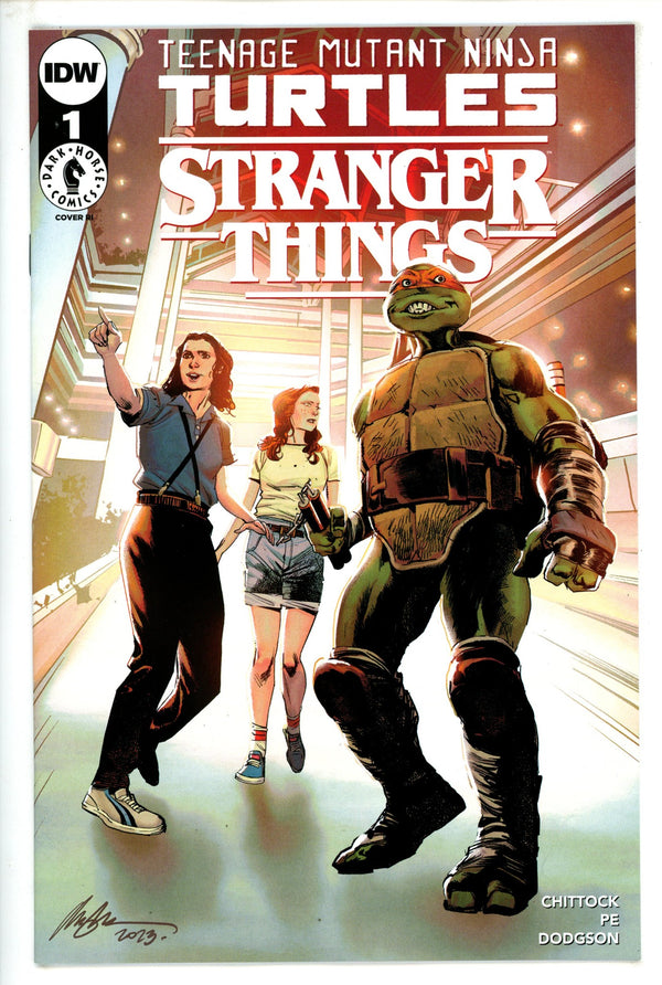 Teenage Mutant Ninja Turtles X Stranger Things 1 Albuquerque Incentive Variant NM (2023)