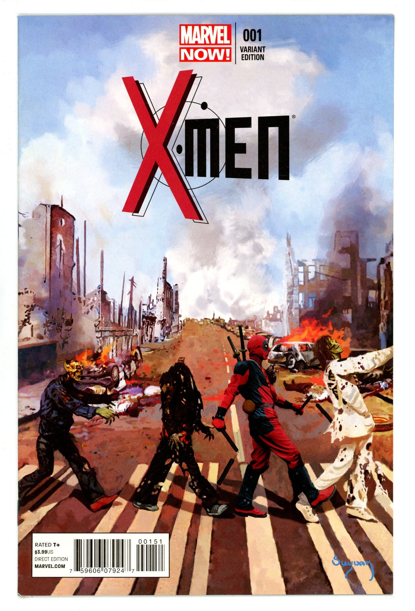 X-Men Vol 3 1 NM- (9.2) (2013) Suydam Variant 
