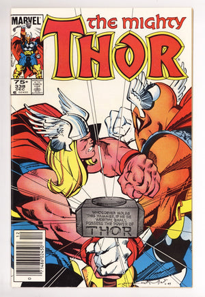 Thor Vol 1 338 VF/NM (9.0) (1983) Canadian Price Variant