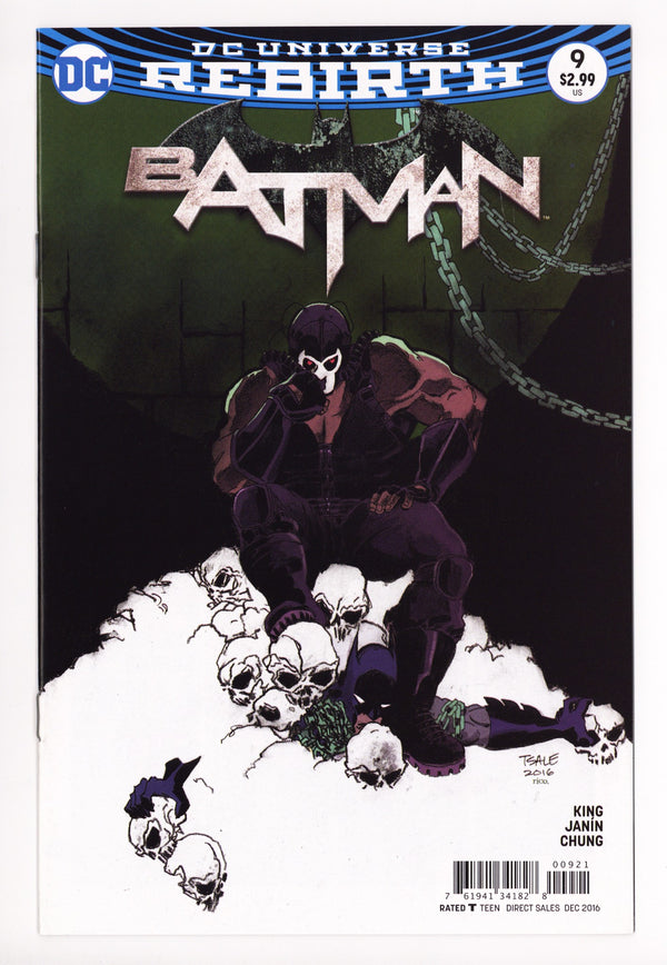 Batman Vol 3 9 High Grade (2016) Sale Variant