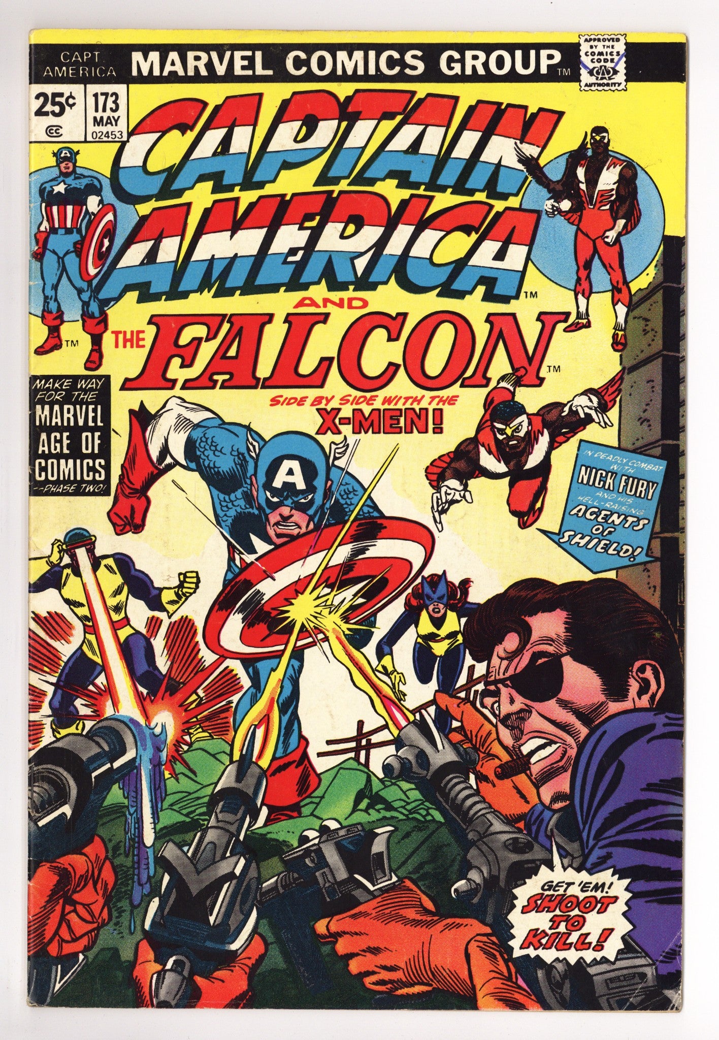 Captain America Vol 1 173 VG+ (4.5) (1974) 
