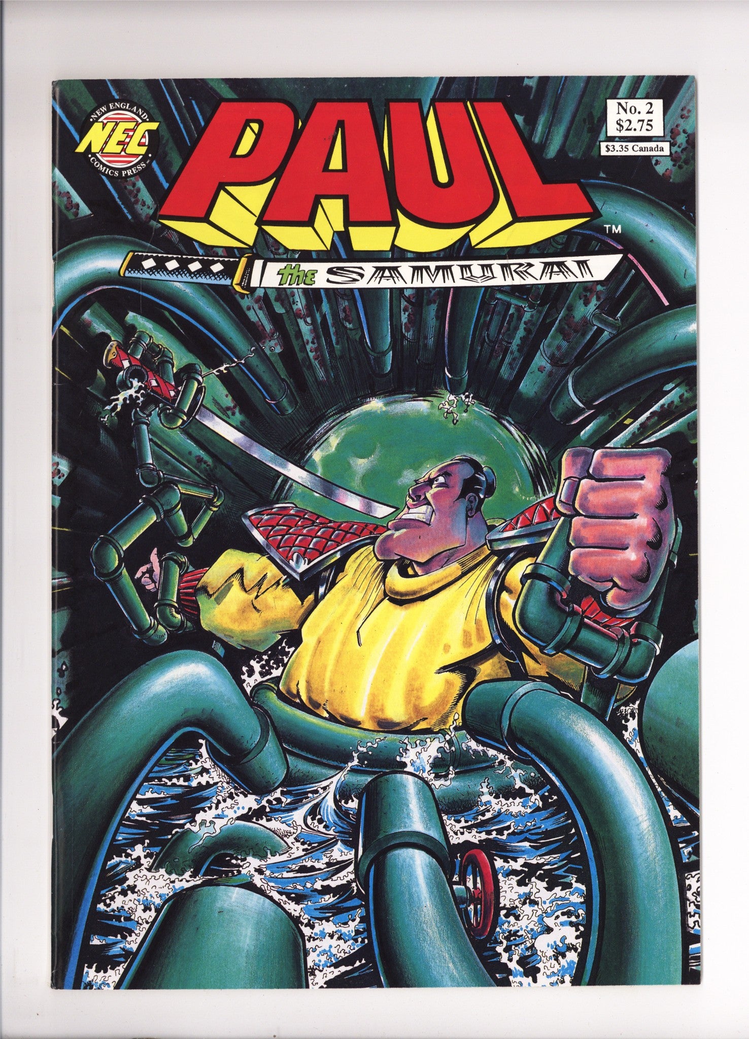 Paul the Samurai Vol 1 2 Mid Grade (1991) 