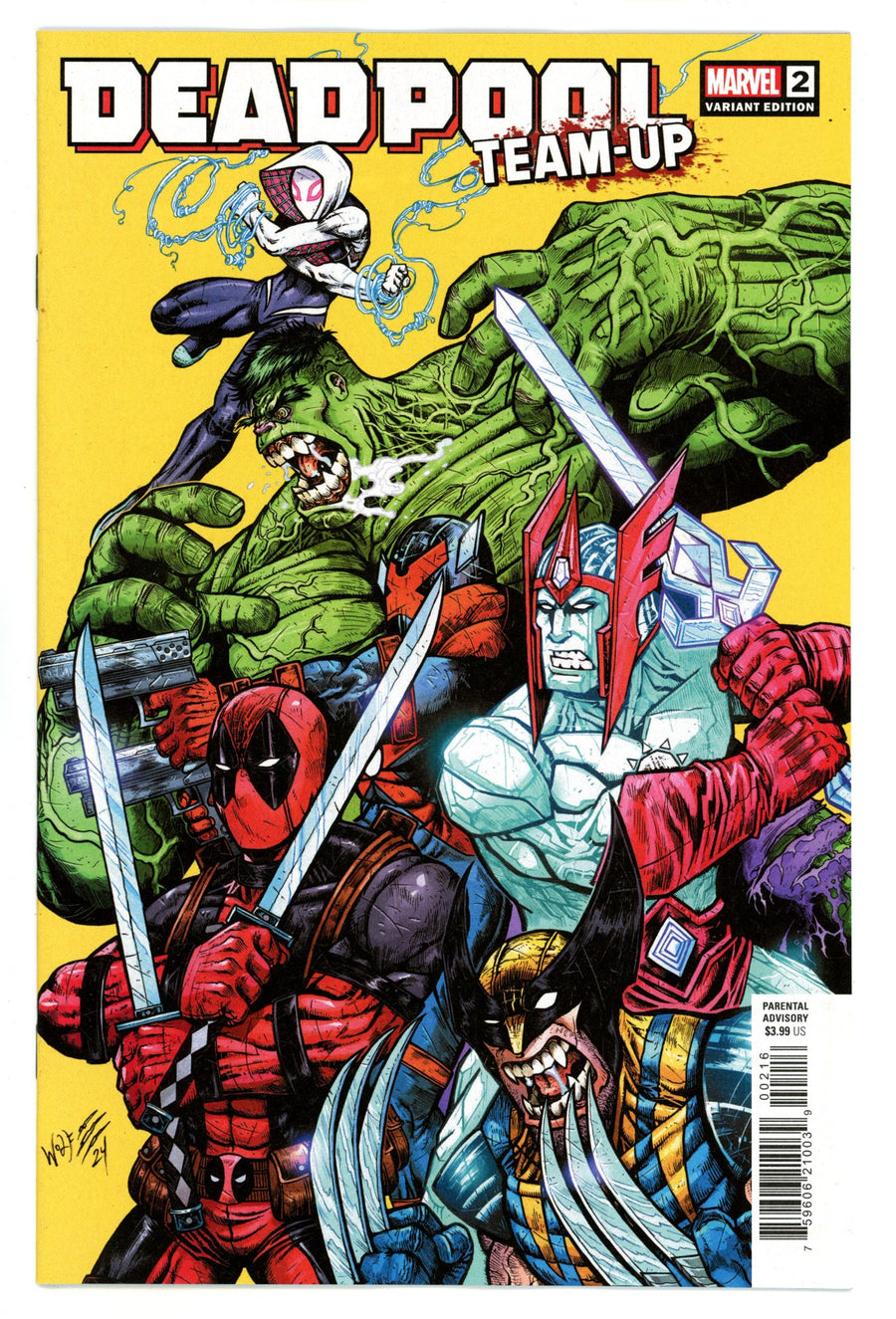 Deadpool Team-Up 2 Wolf Incentive Variant NM- (2024)