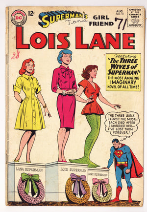 Superman's Girl Friend, Lois Lane 51 GD+ (2.5) (1964)