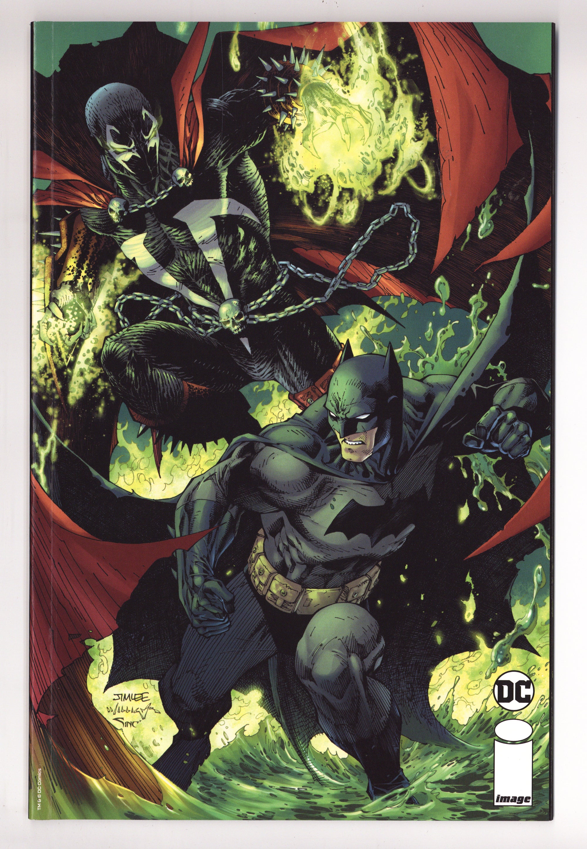 Batman / Spawn 1 High Grade (2023) Lee Variant 