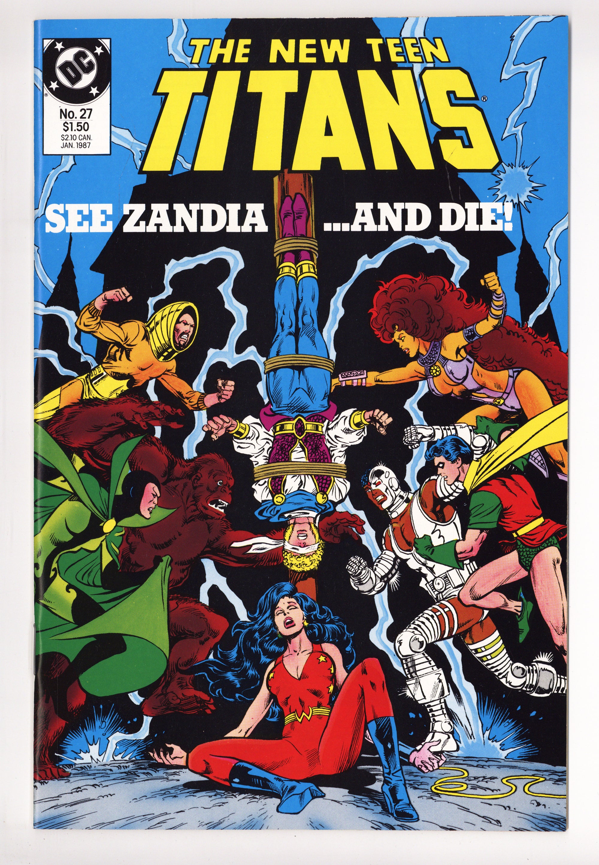 The New Teen Titans Vol 2 27 High Grade (1987) 