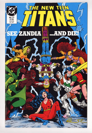 The New Teen Titans Vol 2 27 High Grade (1987)