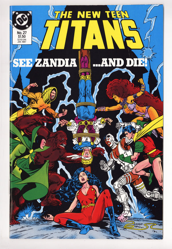 The New Teen Titans Vol 2 27 High Grade (1987)