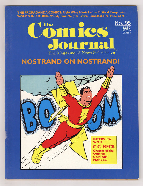 The Comics Journal 95 Mid Grade (1985)