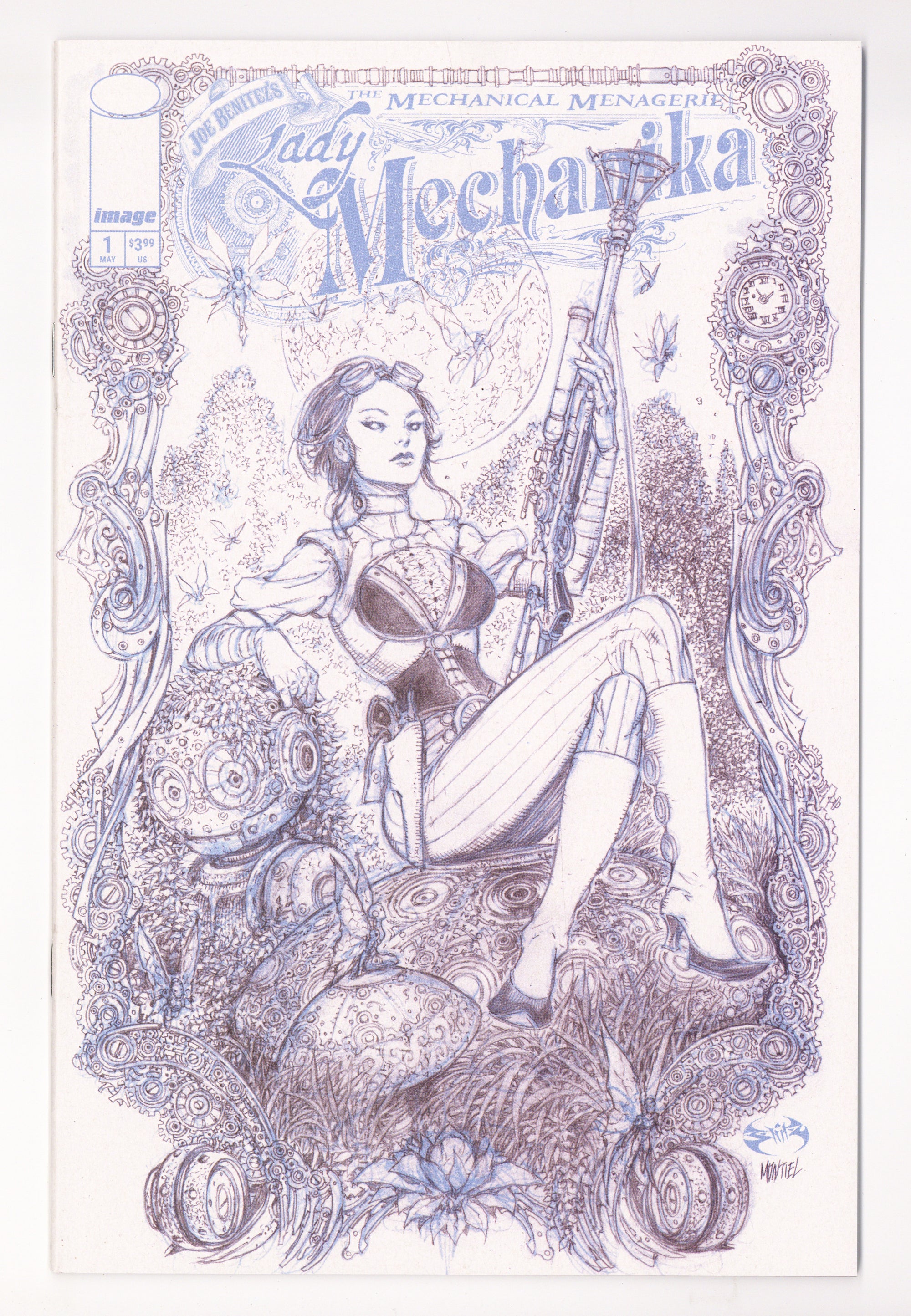 Lady Mechanika: The Mechanical Menagerie   1  NM- (9.2)   (2026) Benitez Sketch   Incentive Variant  
