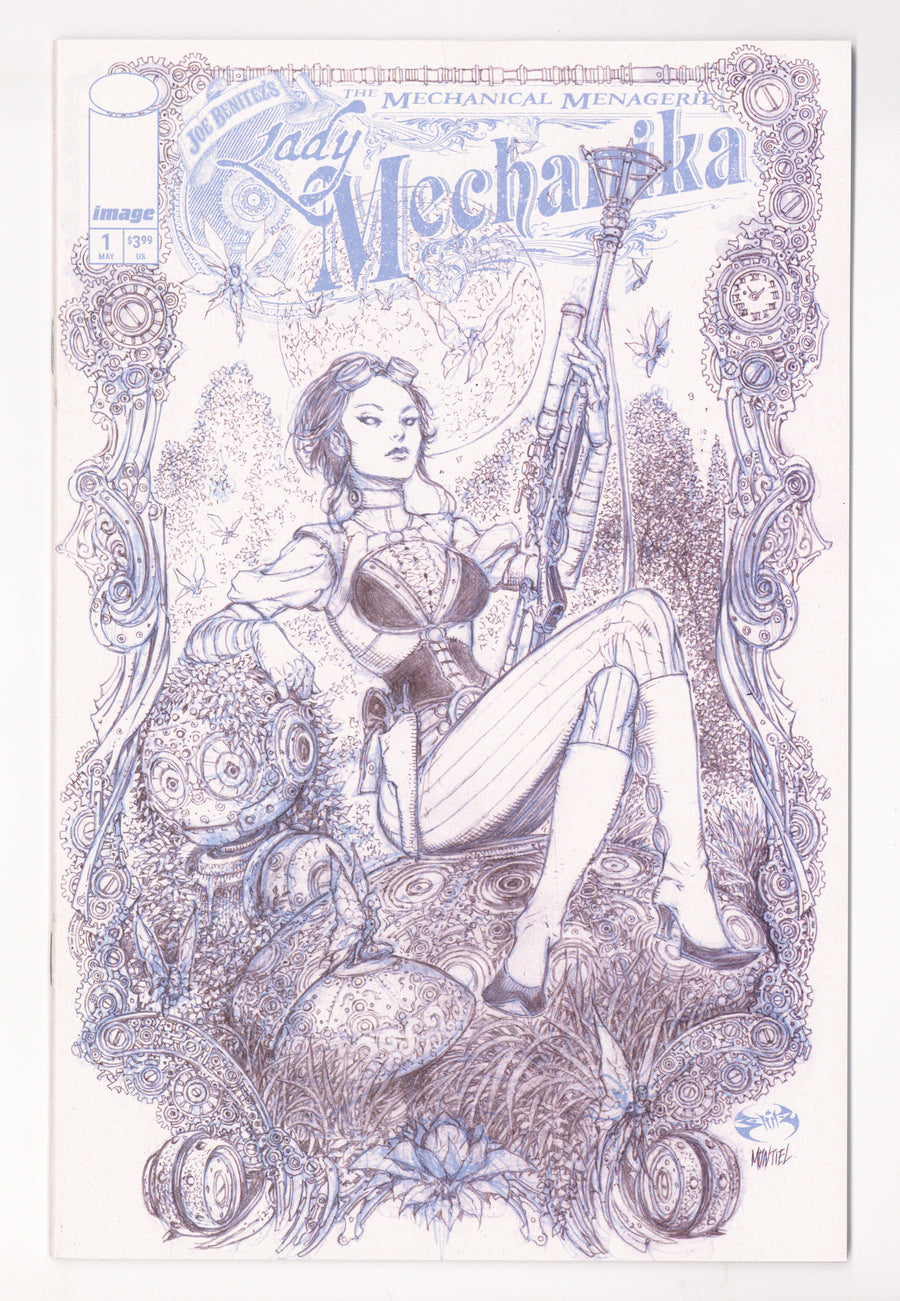Lady Mechanika: The Mechanical Menagerie   1  NM- (9.2)   (2026) Benitez Sketch   Incentive Variant  