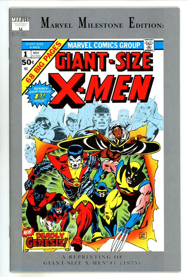Marvel Milestone Edition: Giant-Size X-Men #1 1 NM- (9.2) (1991)