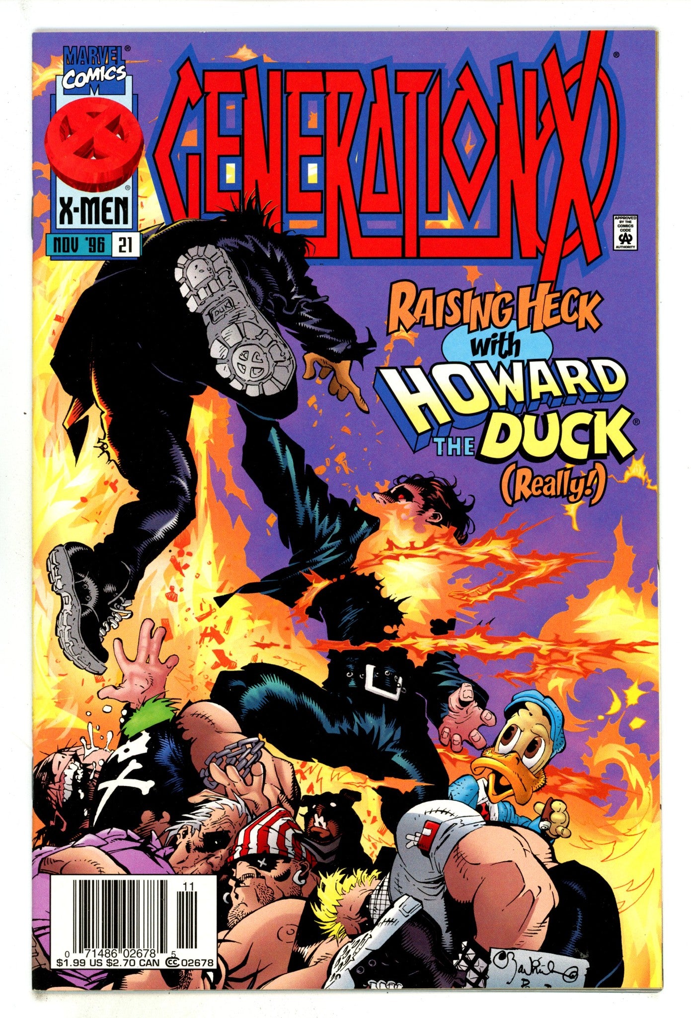 Generation X Vol 1 21 High Grade (1996) Newsstand 
