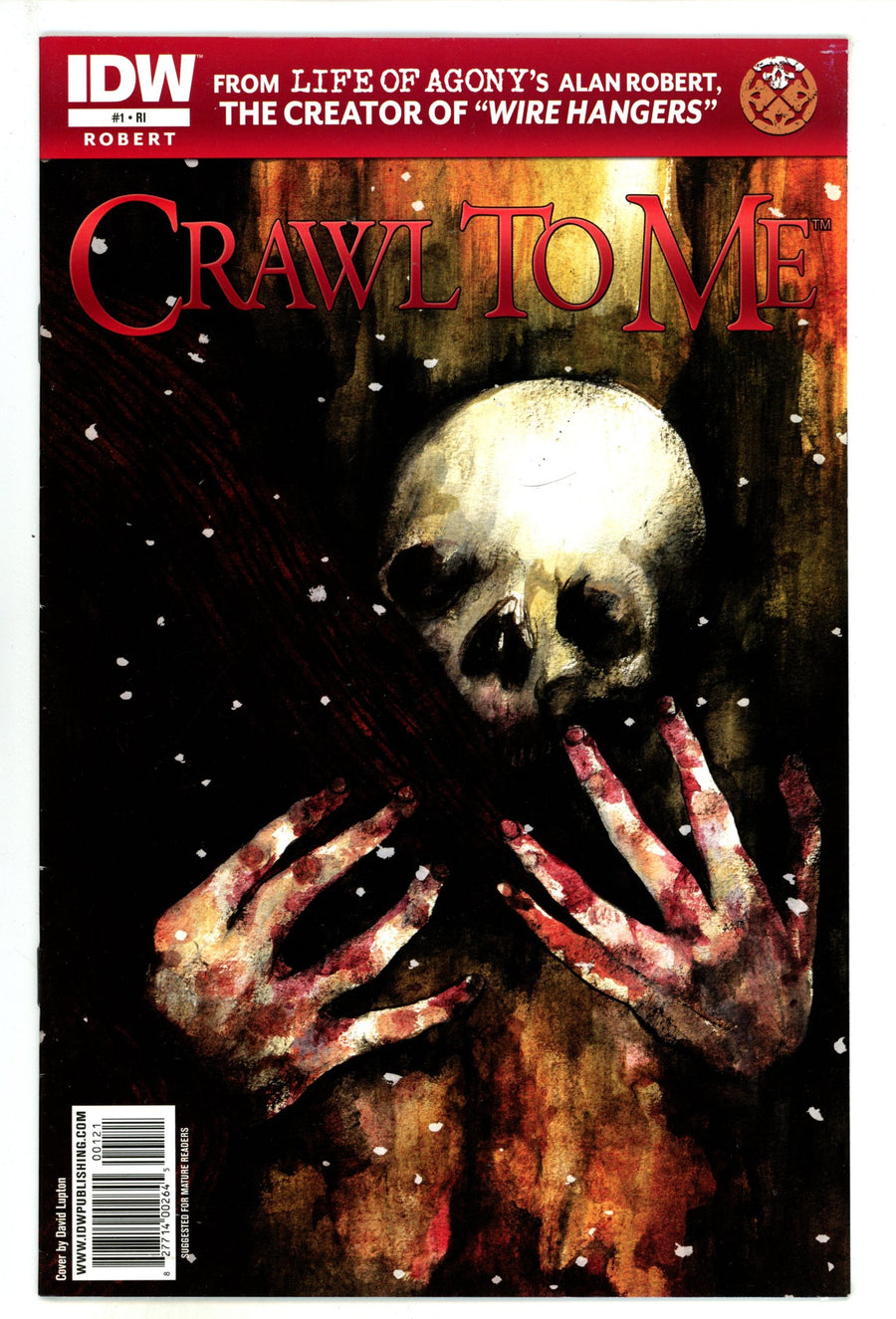 Crawl to Me   1  High Grade   (2011) Lupton     Variant  