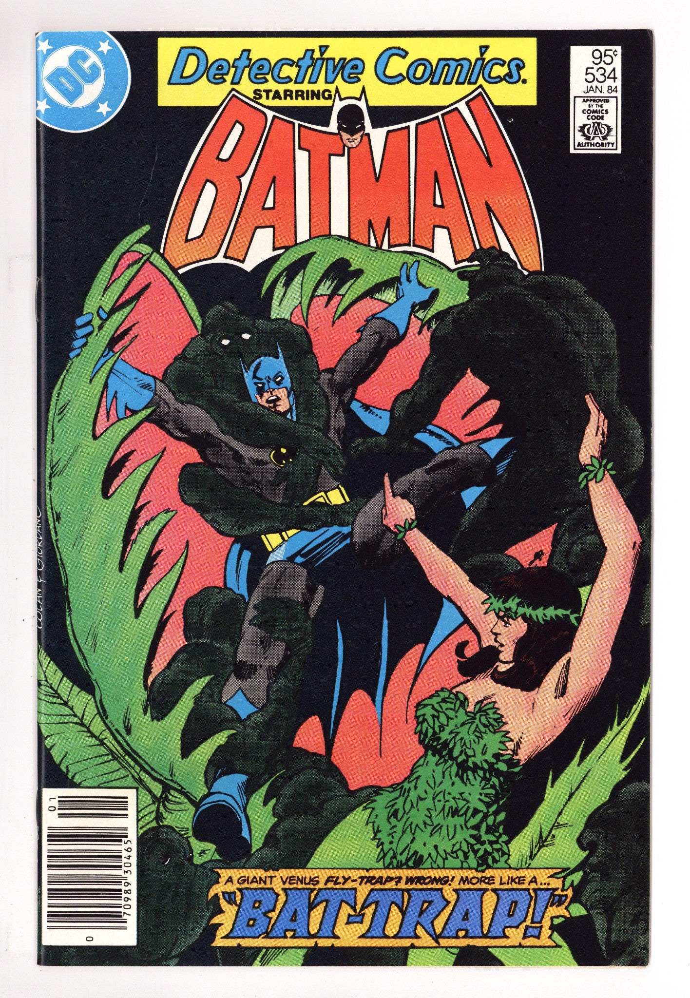 Detective Comics Vol 1 534 VF/NM (9.0) (1984) Canadian Price Variant 