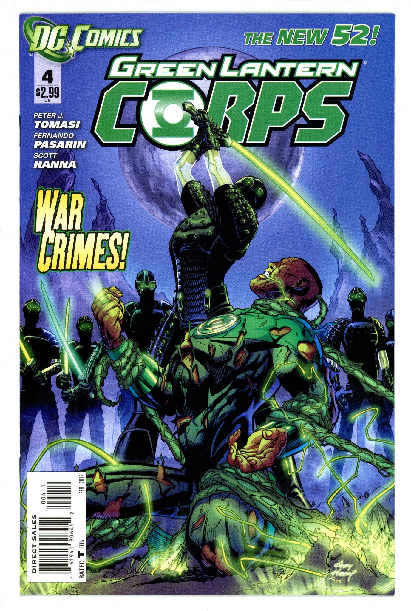 Green Lantern Corps Vol 2 4 High Grade (2012) 