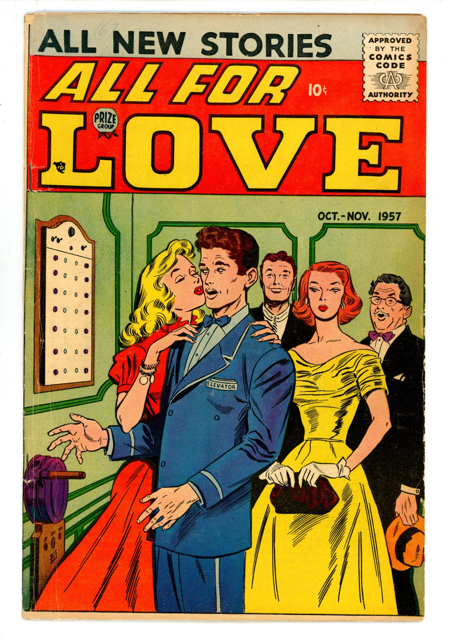 All for Love Vol 1 4 [4] VG+ (4.5) (1957) 