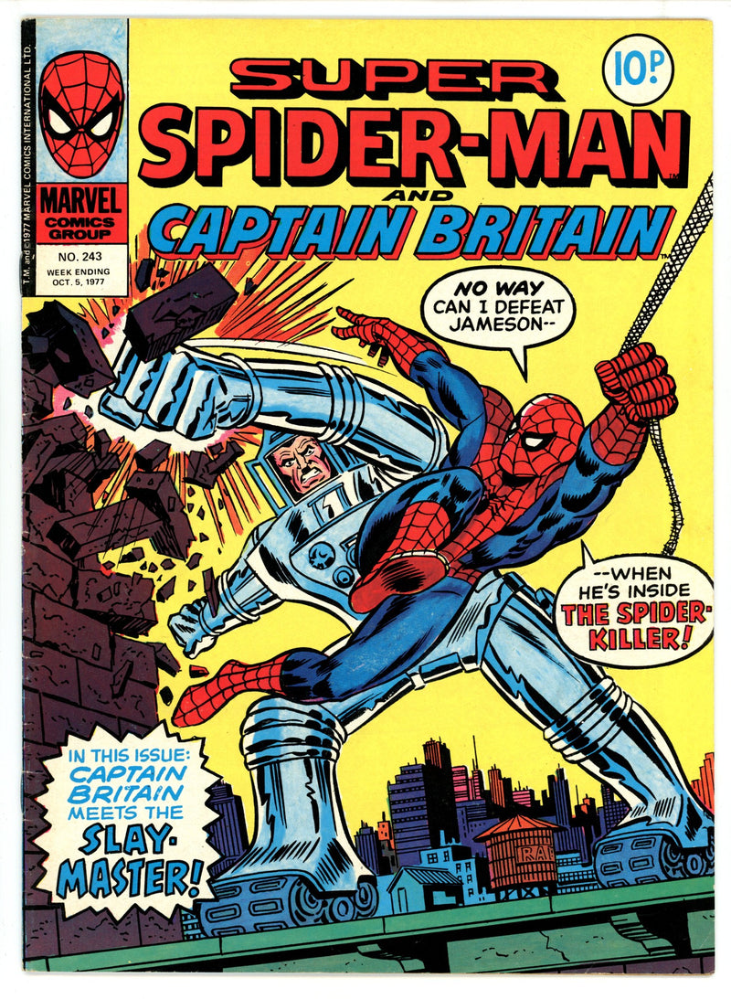 Super Spider-Man 243 Mid Grade (1977) 