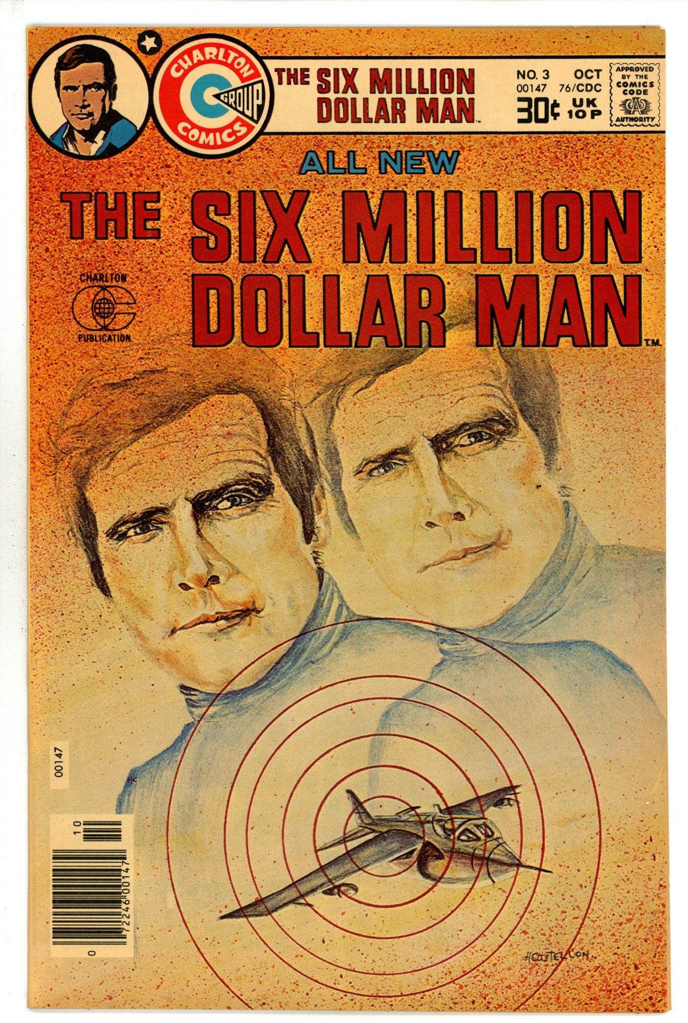 The Six Million Dollar Man 3 VF/NM (1976)