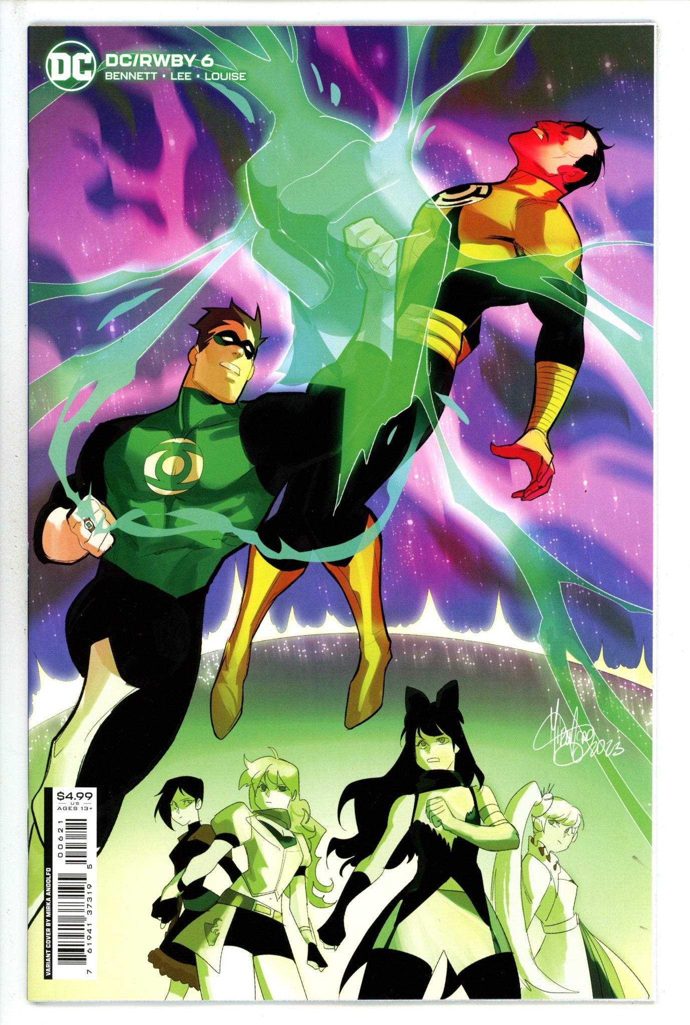 Dc Rwby 6 Andolfo Variant (2023)