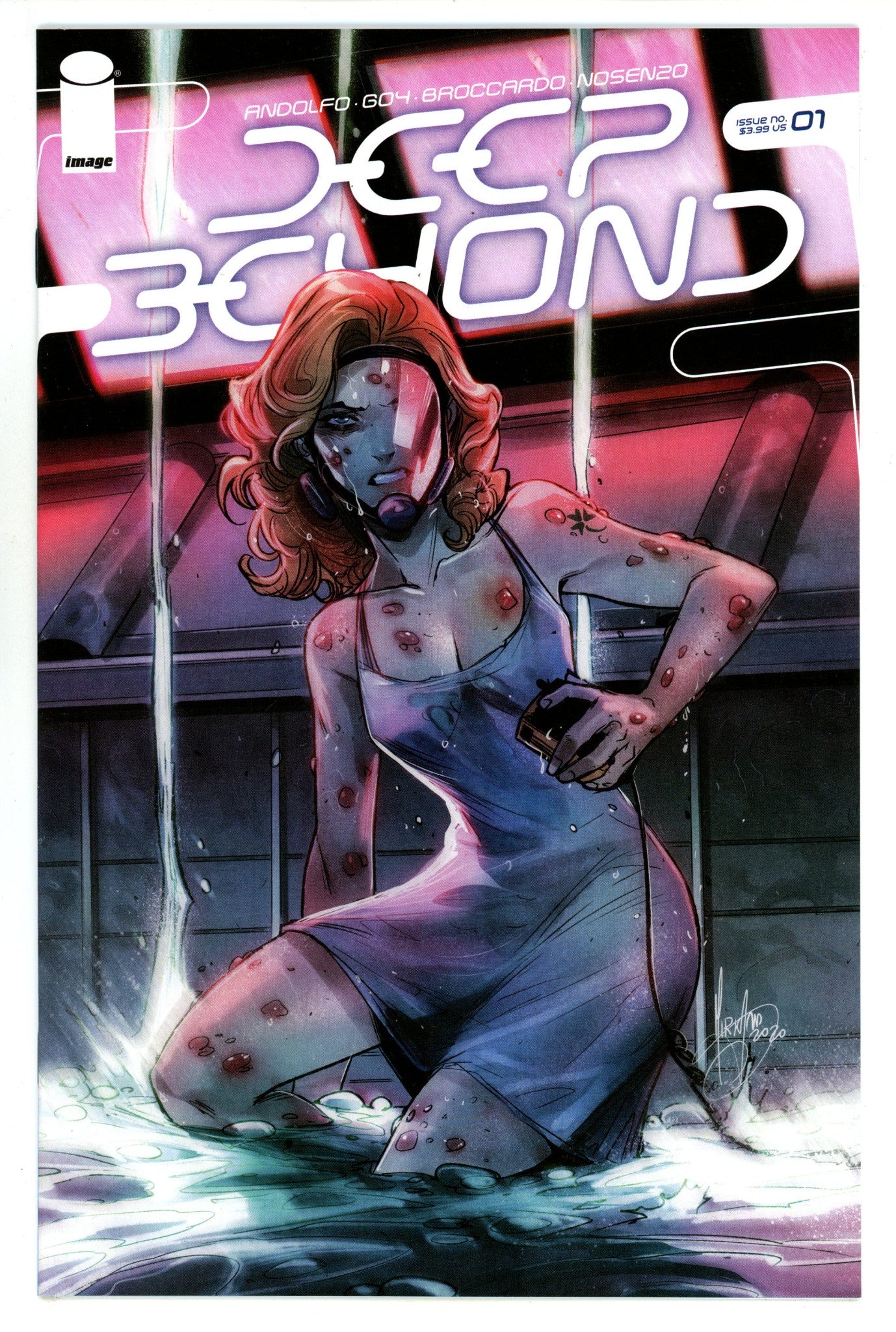 Deep Beyond 1 High Grade (2021) Andolfo Variant 