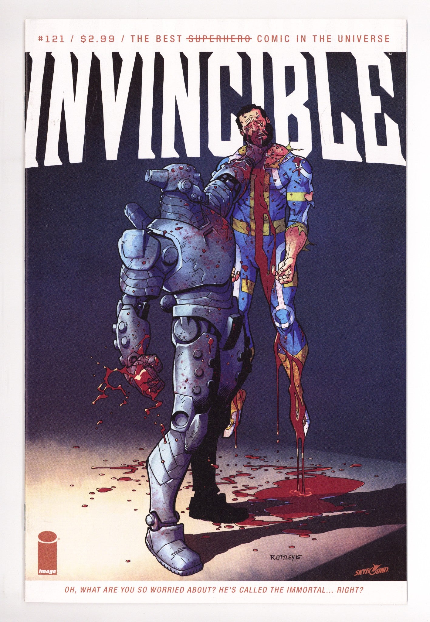 Invincible 121 VF/NM (9.0) (2015) 