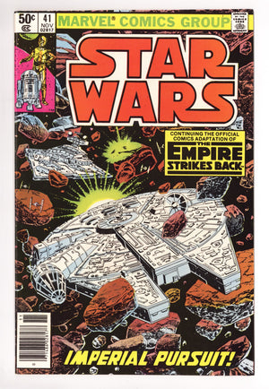 Star Wars Vol 1 41 VF+ (8.5) (1980) Newsstand