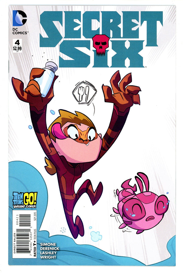 Secret Six Vol 4 4 Mid Grade (2015) Galloway Variant