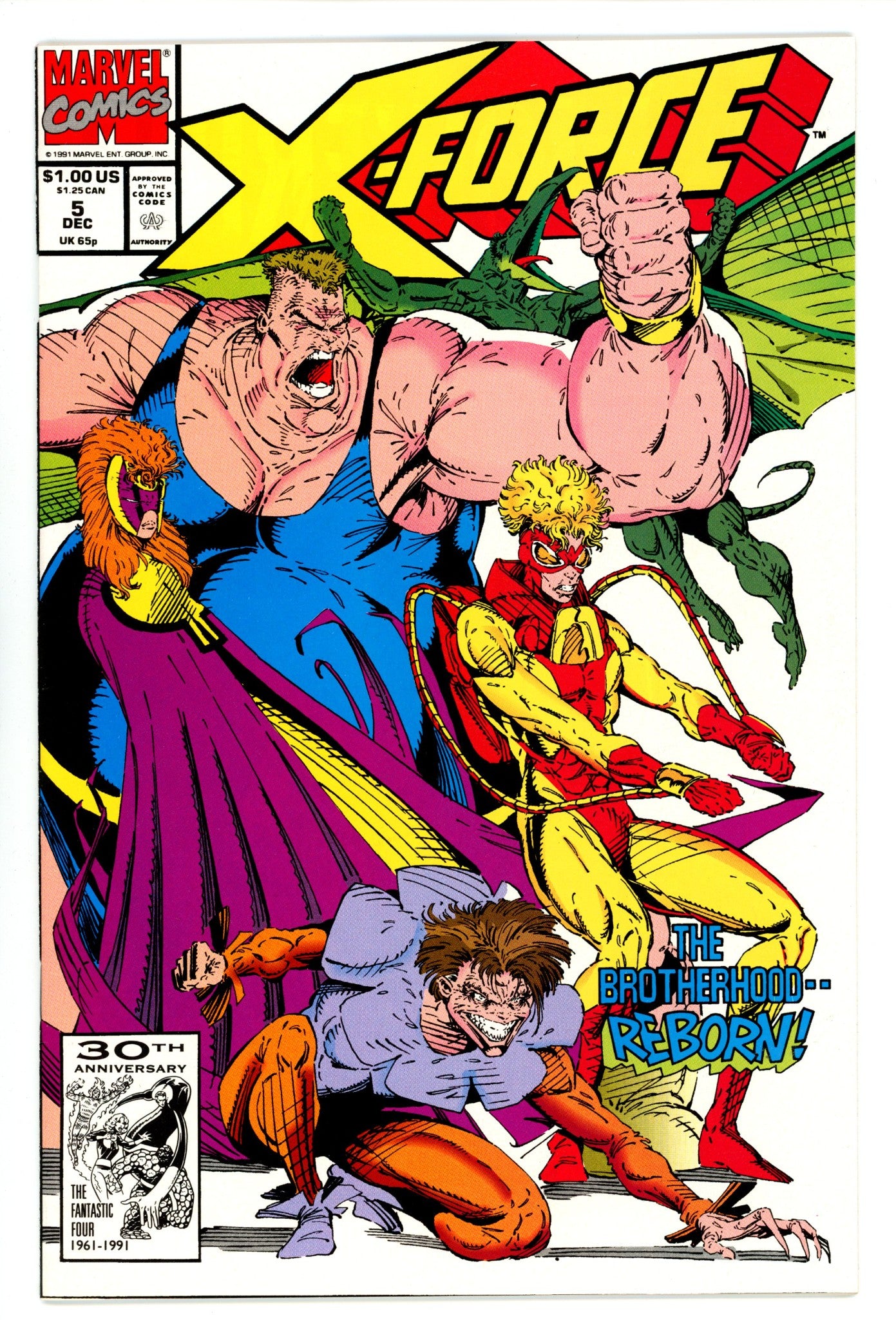 X-Force Vol 1 5 High Grade (1991) 