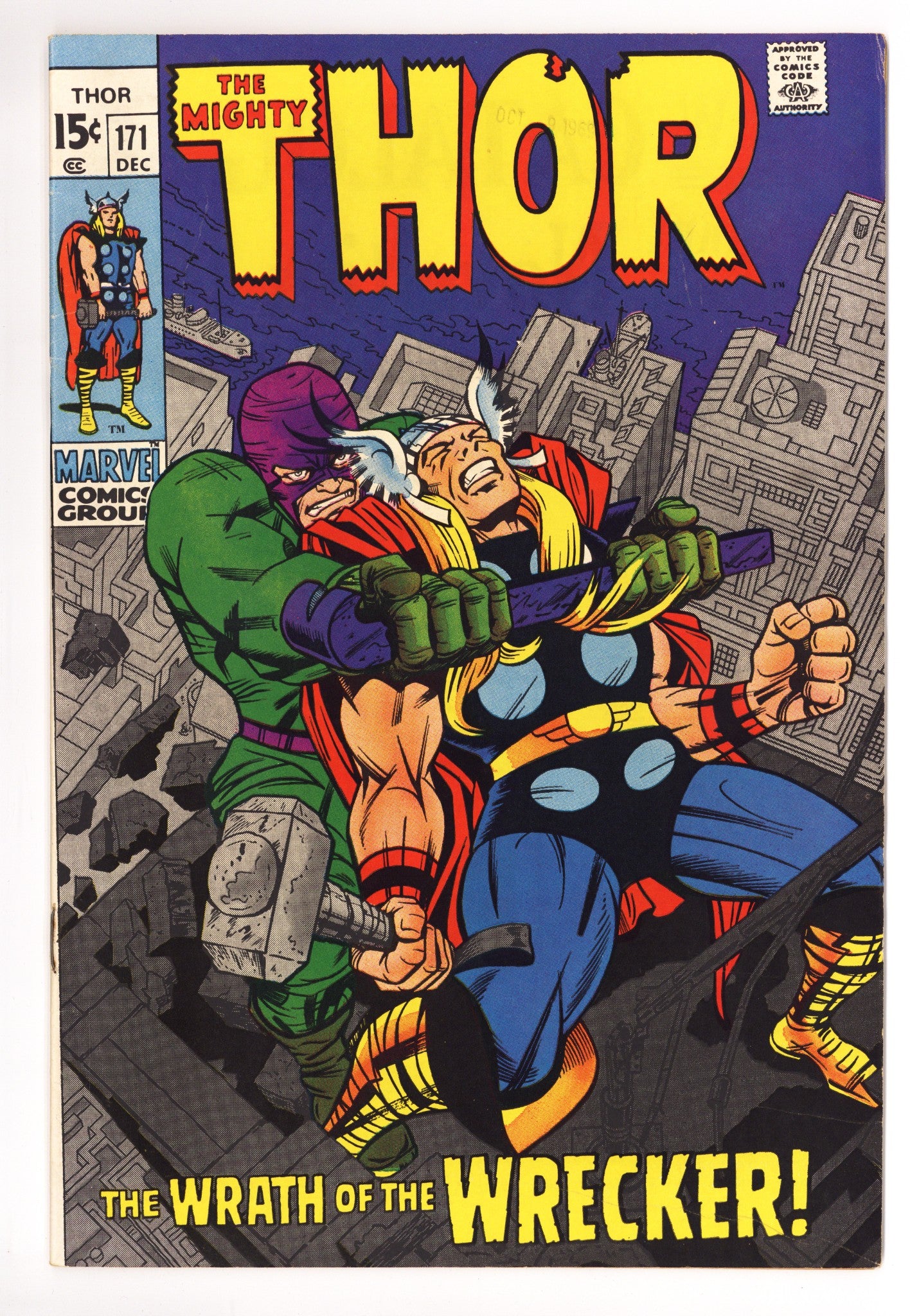 Thor Vol 1 171 FN/VF (7.0) (1969) 