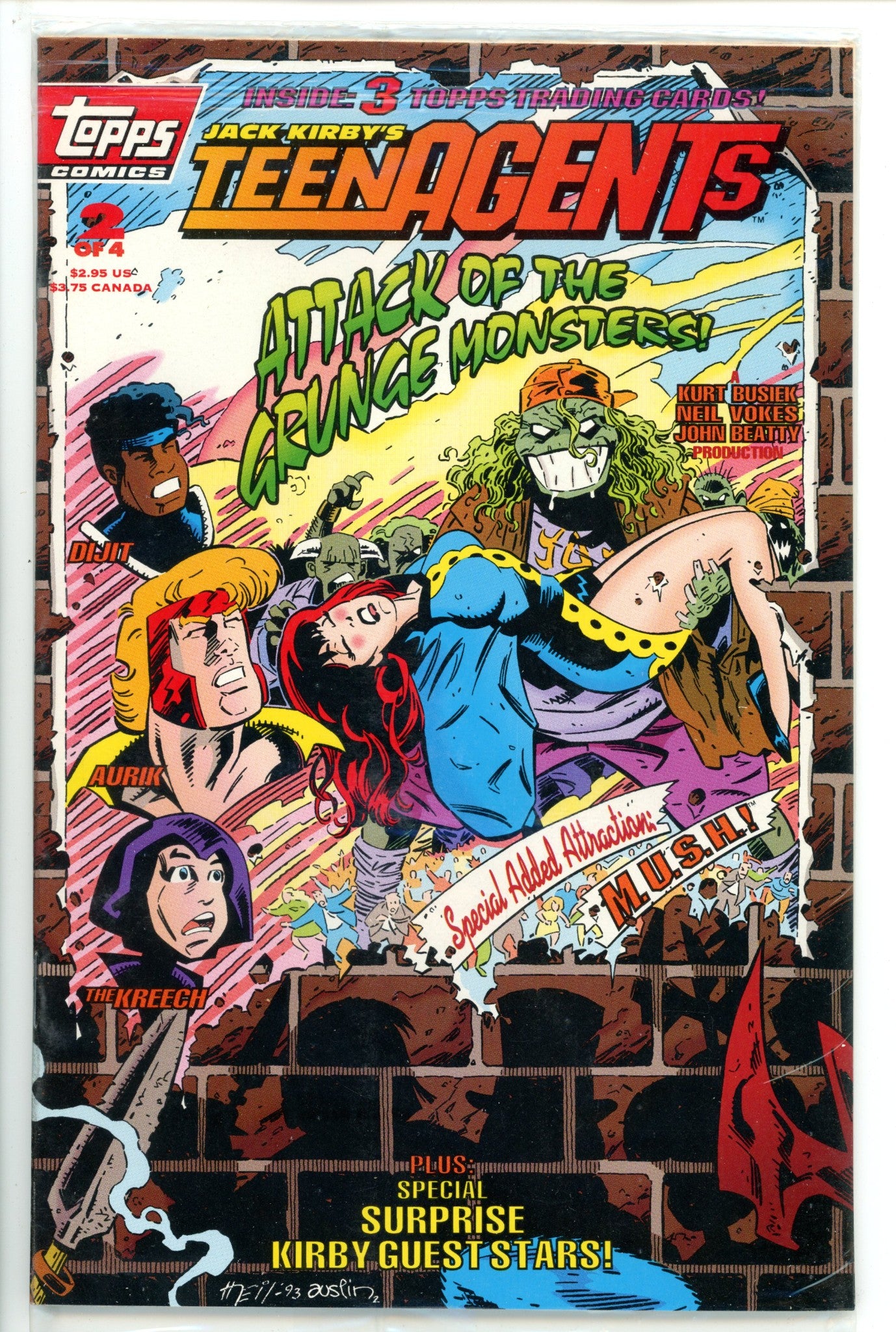 Jack Kirby's Teenagents 2 Sealed (1993)