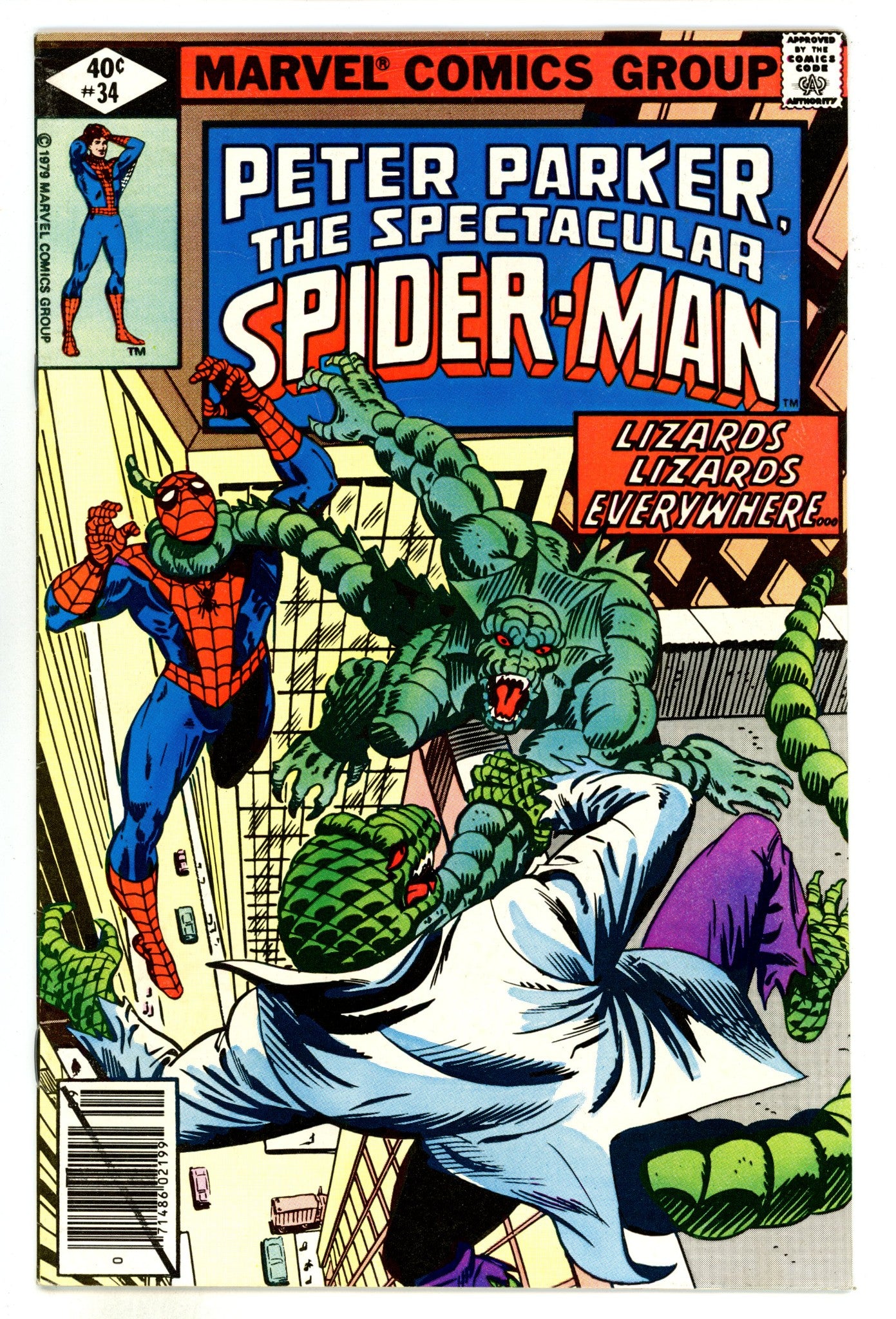 The Spectacular Spider-Man Vol 1 34  FN (6.0)  (1979)  