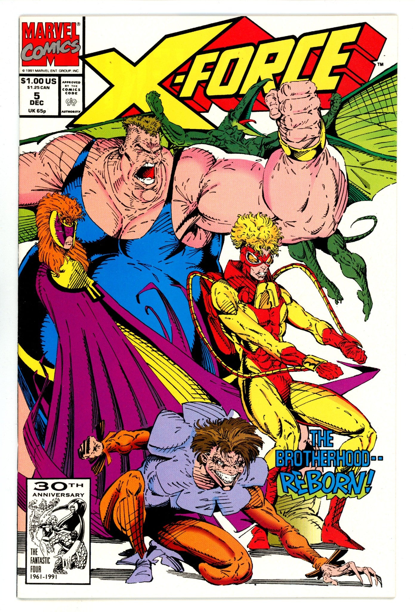X-Force Vol 1 5 High Grade (1991) 