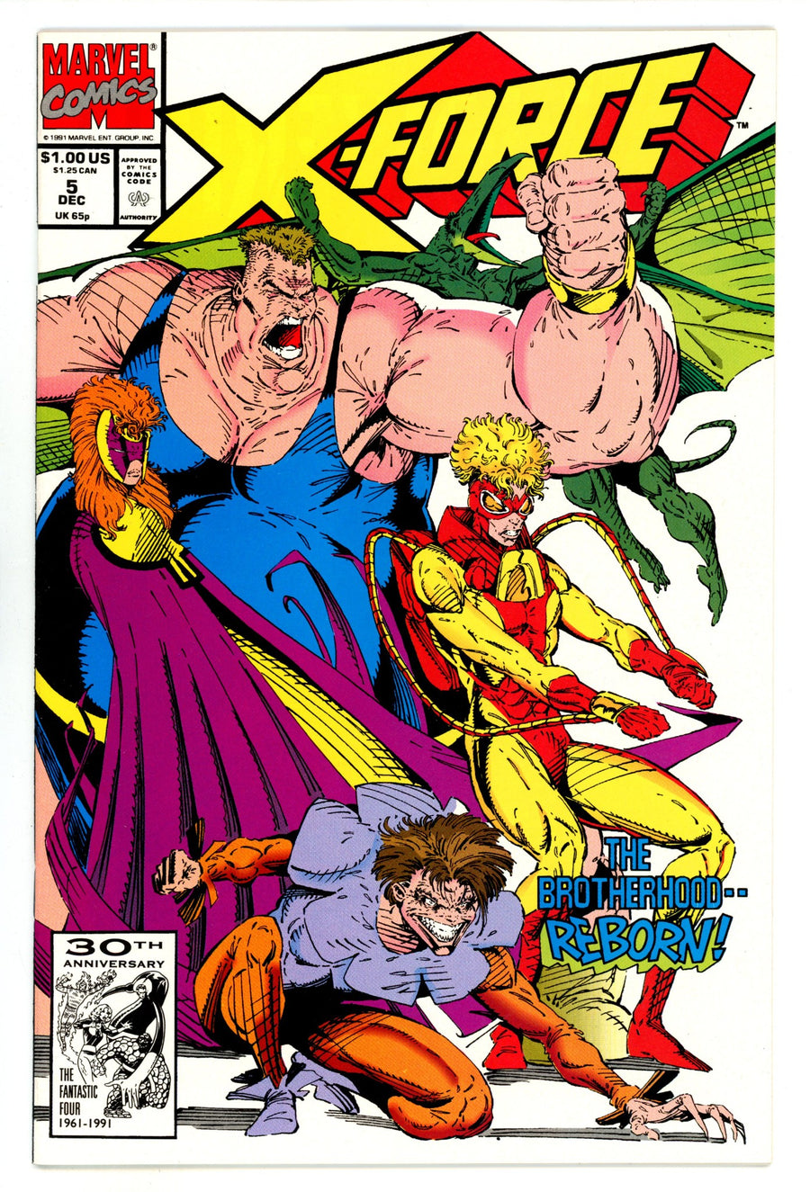 X-Force Vol 1 5 High Grade (1991) 