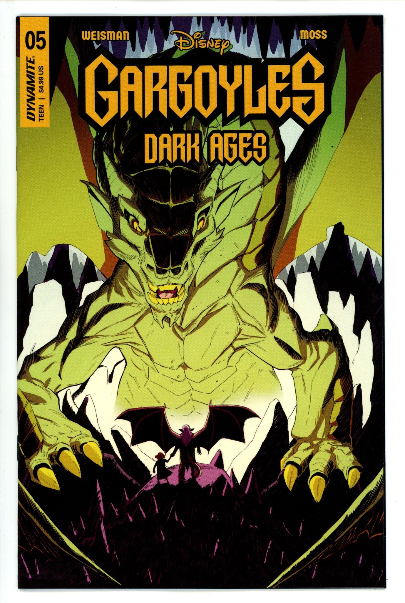 Gargoyles Dark Ages 5 Moss Incentive Variant (2024)