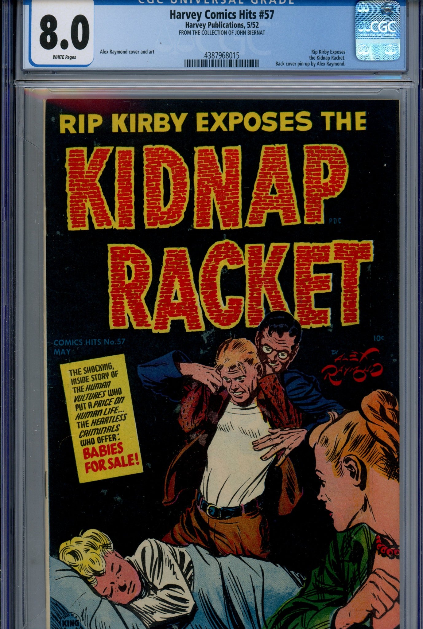 Harvey Hits 57 CGC 8.0 (VF) (1962) 