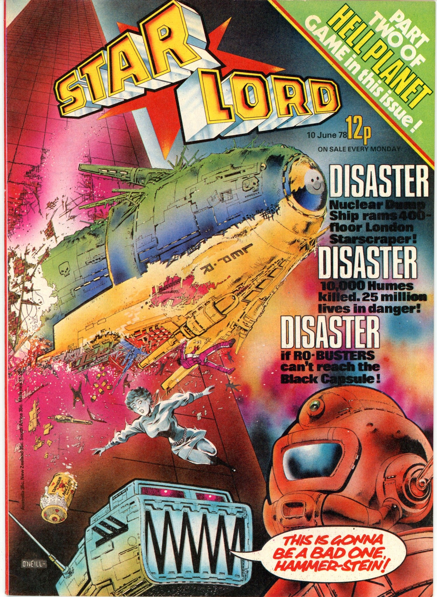 Starlord June 10th 1978 [5] Mid Grade (1978) 