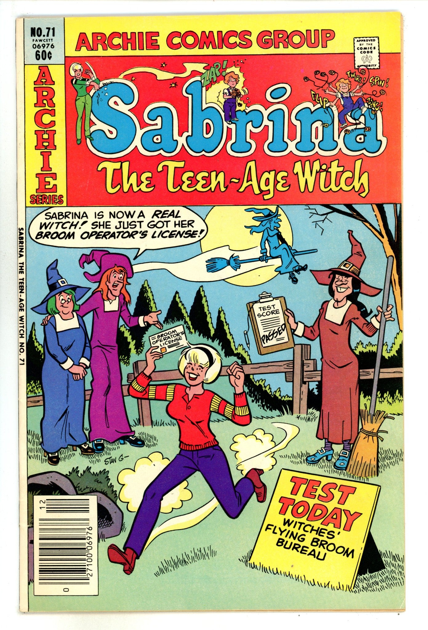 Sabrina, the Teenage Witch Vol 1 71 FN+ (6.5) (1981) 