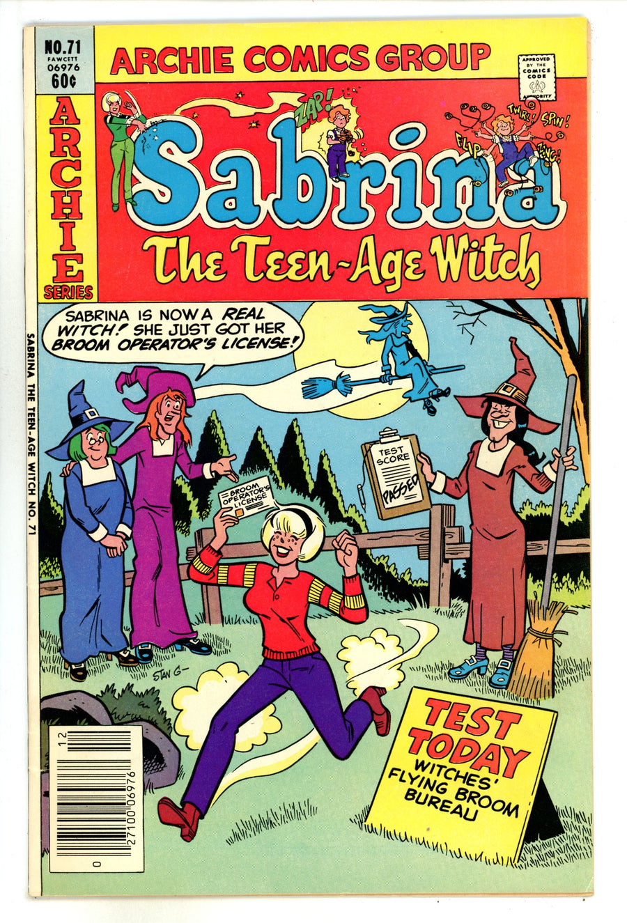 Sabrina, the Teenage Witch Vol 1 71 FN+ (6.5) (1981) 