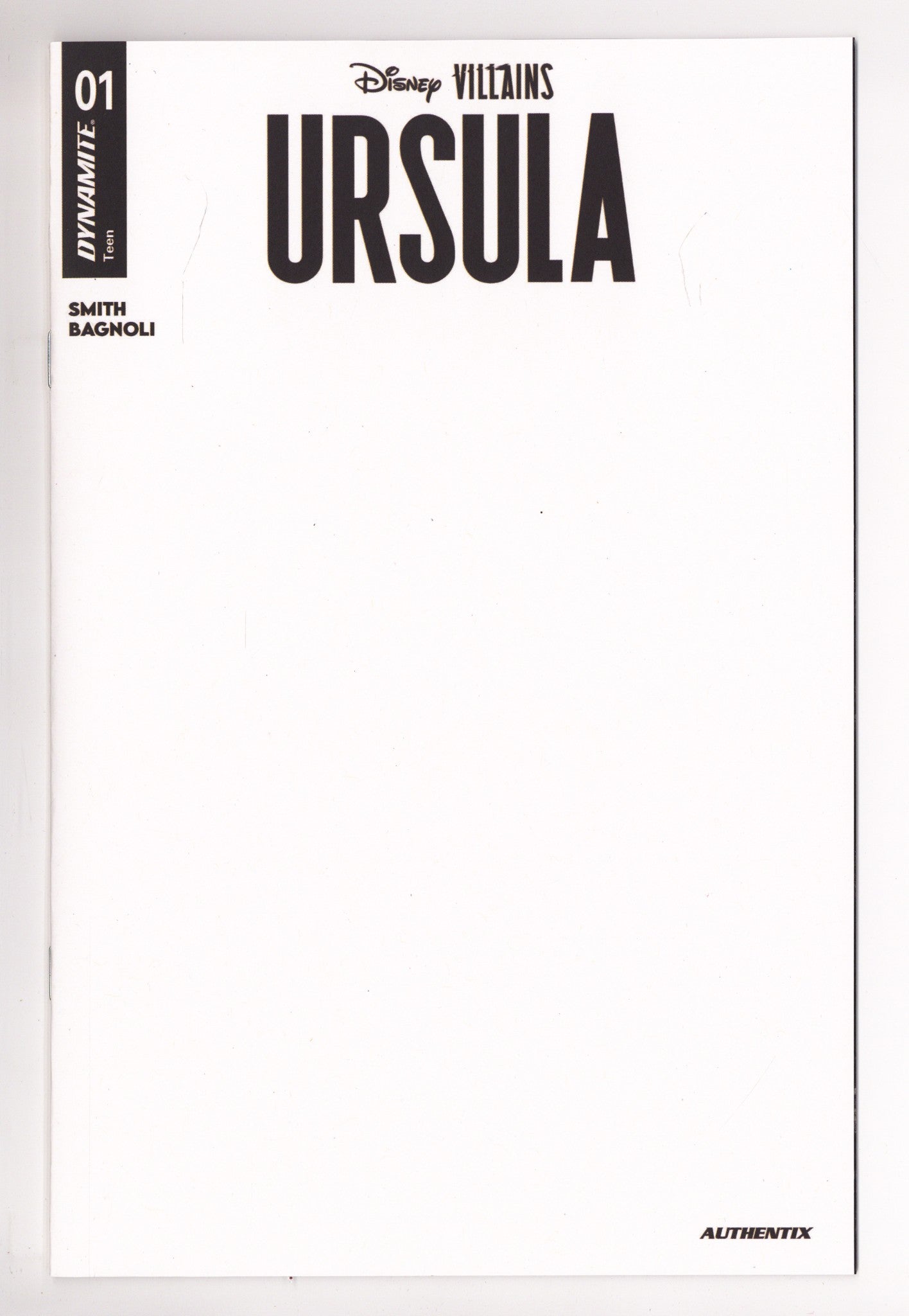 Disney Villains Ursula 1 Blank Variant (2025)