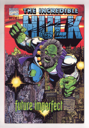 Hulk: Future Imperfect 2 VF/NM (9.0) (1993) Signed x2 Cover George Perez & Peter David