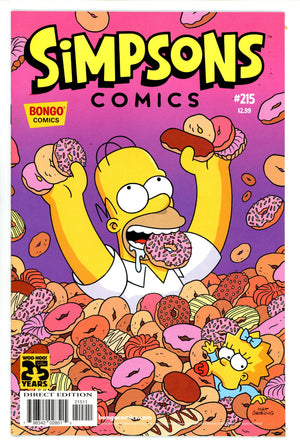 Simpsons Comics 215 NM (9.4) (2014)