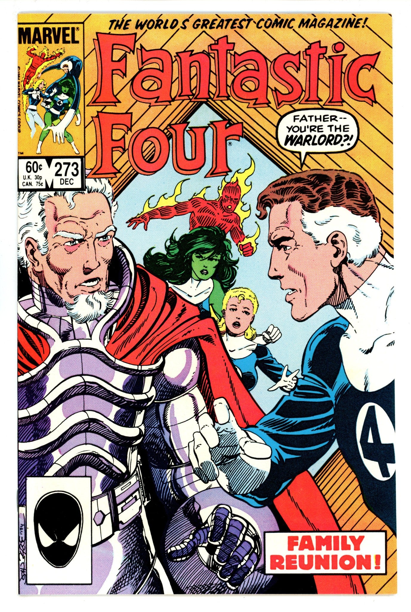 Fantastic Four Vol 1 273 VF (8.0) (1984) 
