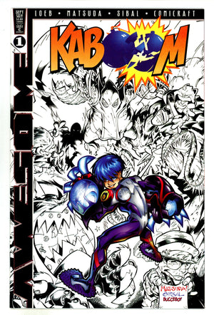 Kaboom 1 High Grade (1997) B&W Variant