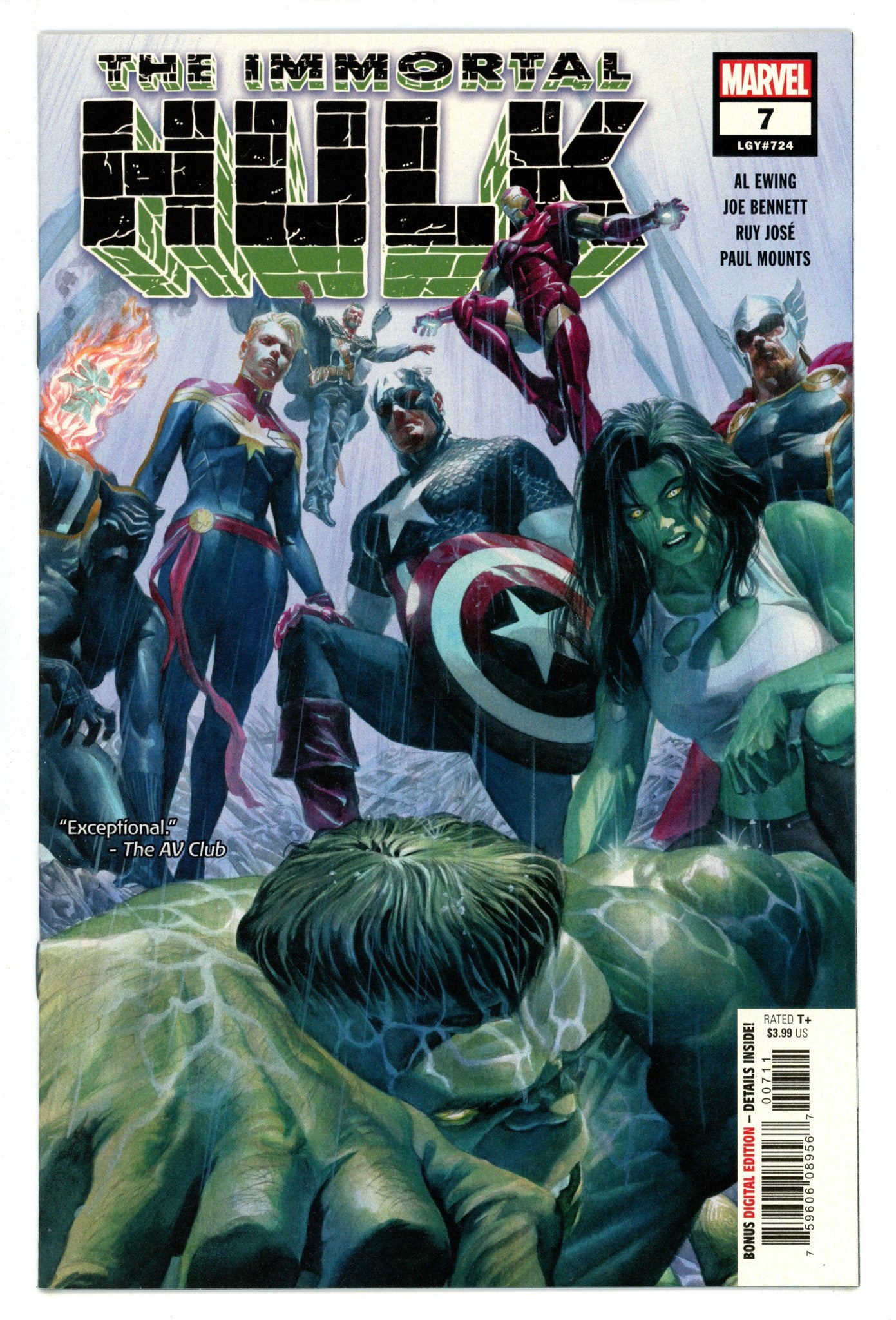 Immortal Hulk 7 VF/NM (9.0) (2018) 
