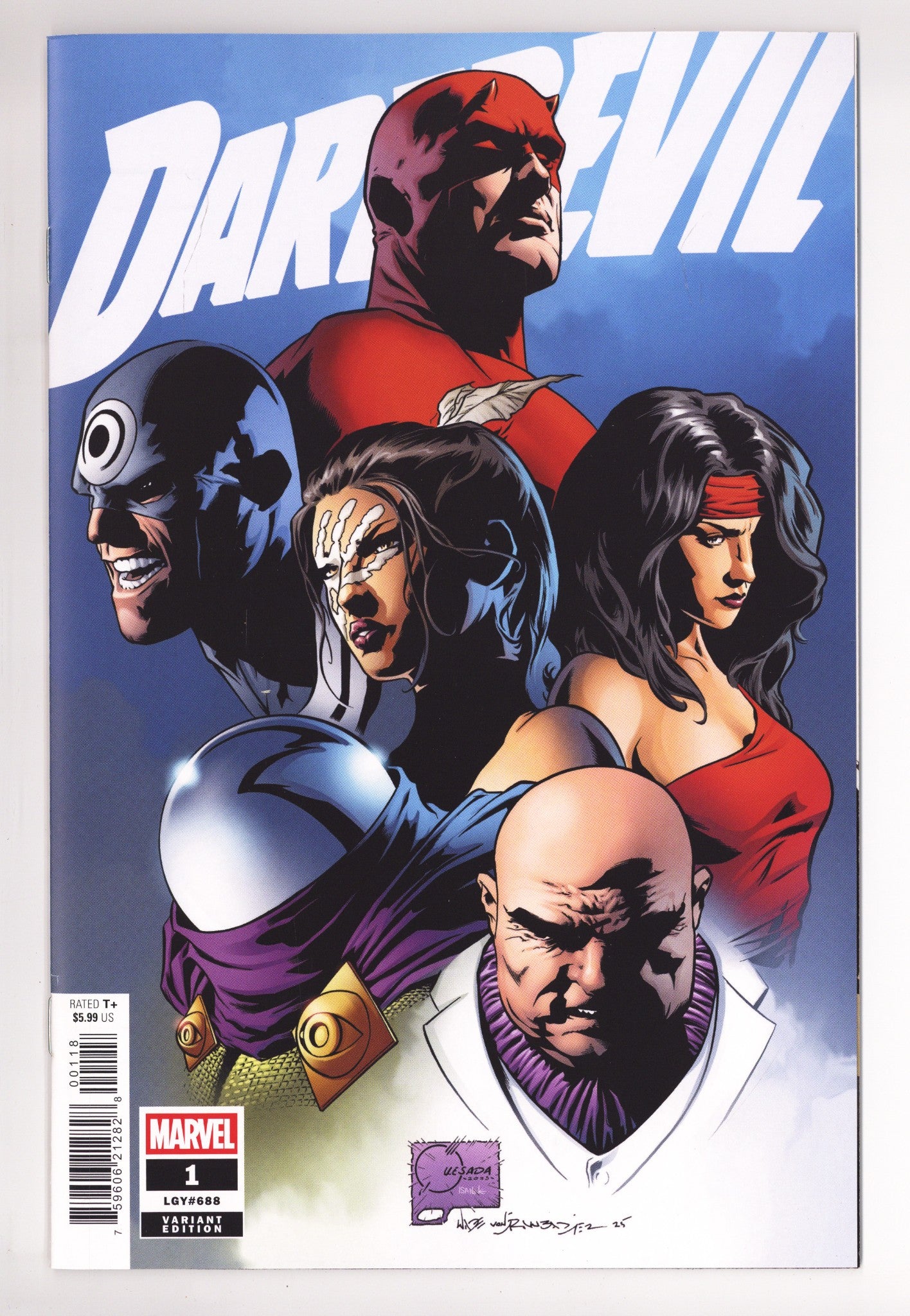 Daredevil Vol 9 1 Quesada Incentive NM (2026)