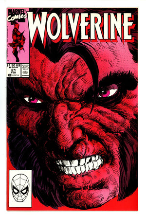 Wolverine Vol 2 21 High Grade (1990)