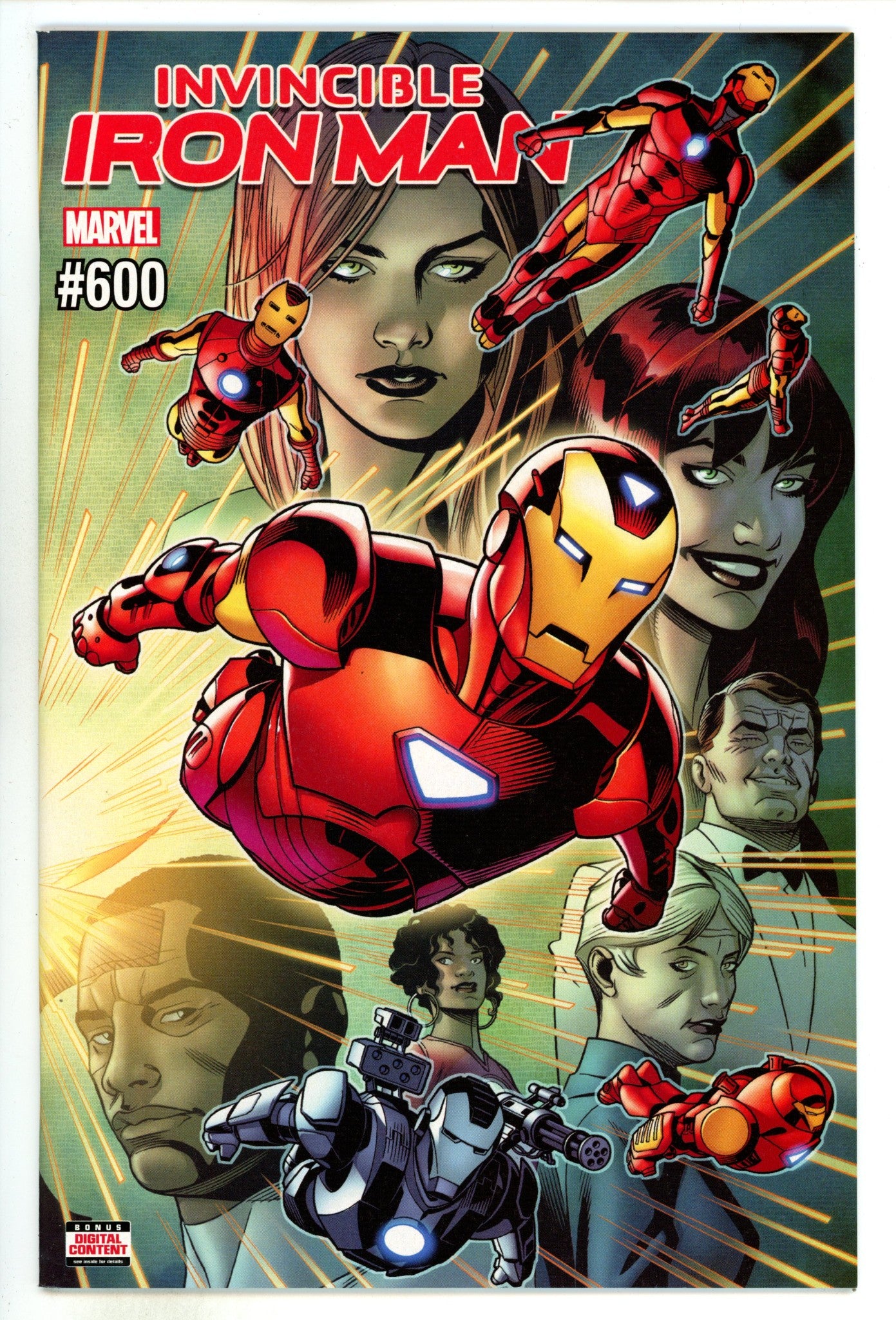 Invincible Iron Man Vol 3 600 High Grade (2018) 