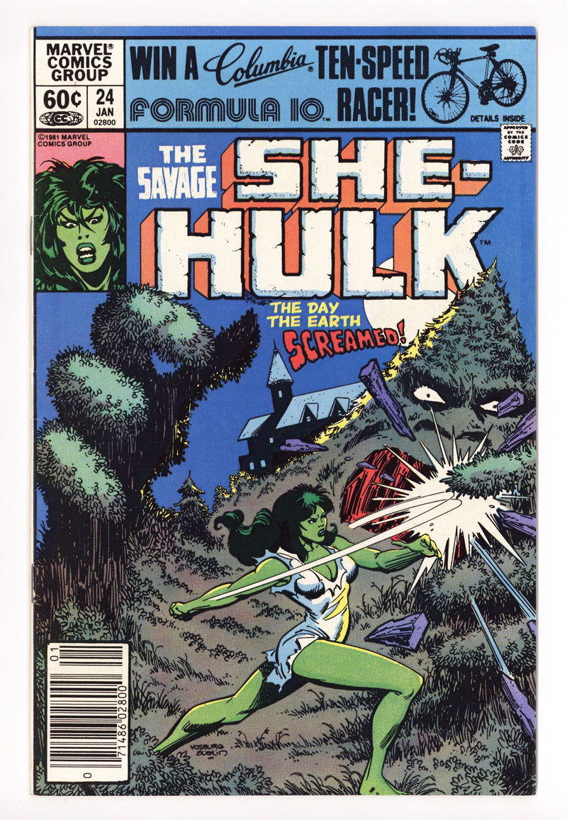 The Savage She-Hulk 24 Mid Grade (1982) Newsstand 