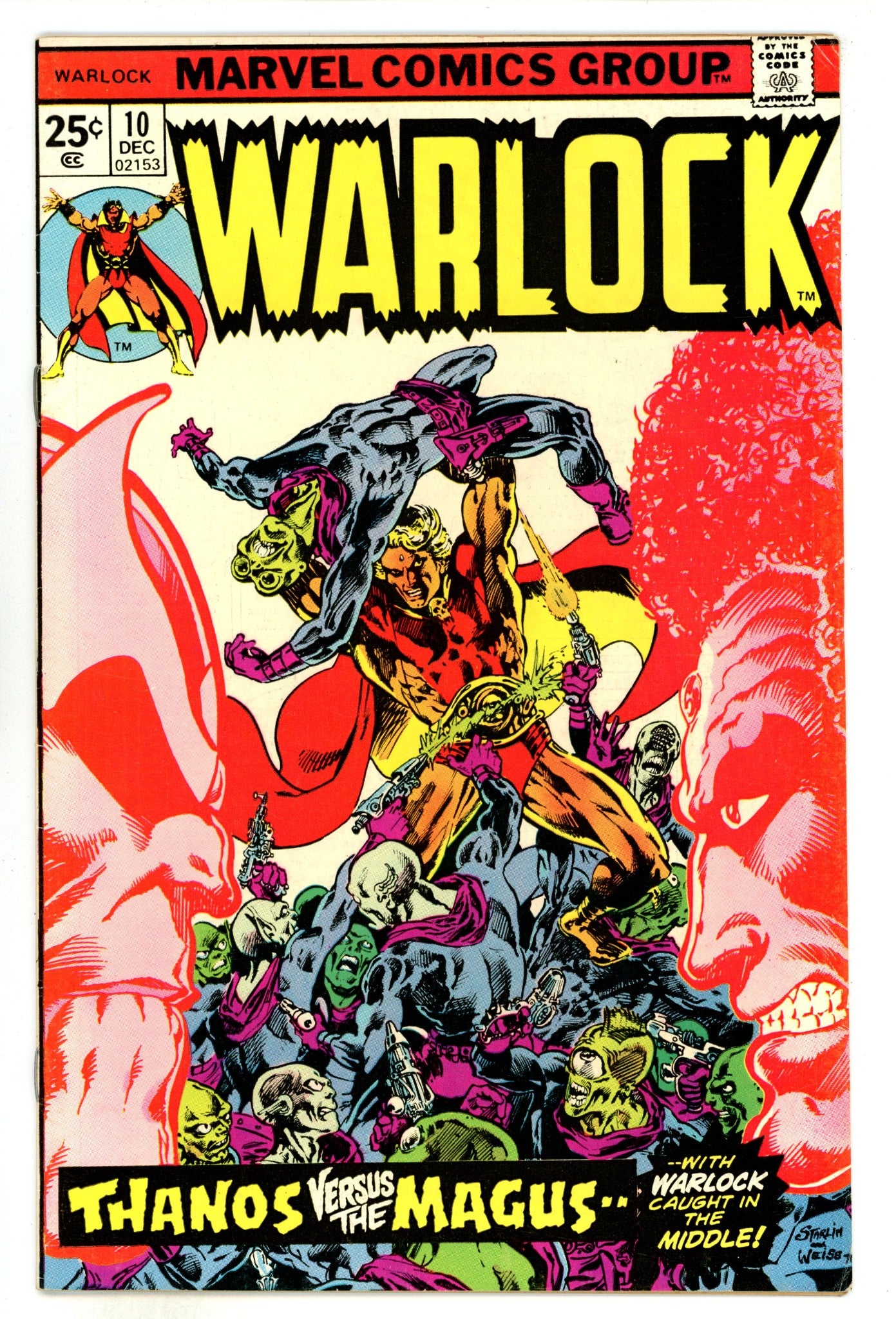 Warlock Vol 1 10 VG/FN (5.0) (1975) 